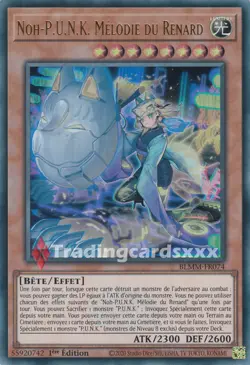 Yu-Gi-Oh! Noh-P.U.N.K. Melodie du Renard : UR BLMM-FR074 - Image 1