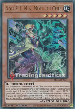 Yu-Gi-Oh! Noh-P.U.N.K. Note du Cerf : UR BLMM-FR076 - Image 1