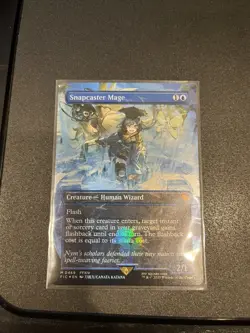 MTG Final Fantasy Snapcaster Mage (Borderless) Chocobo Track Foil Mythic 0469 - Image 1