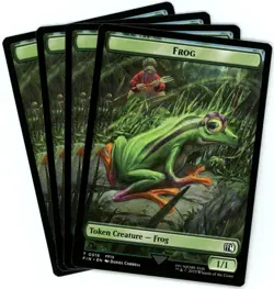 x4 Hero (0008) / Frog Double-Sided Token - Final Fantasy - MTG - NM/M - Image 2