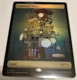 ?? Command Tower KEXP ?? Secret Lair Drop RAINBOW ?? FOIL MTG?? - Image 1