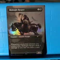 MIDNIGHT REAPER *Foil* Secret Lair Frank Frazetta NM MTG Magic The Gathering - Image 1