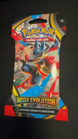 Pokemon Mega Evolution Sleeved Booster Pack Random Art Factory Sealed (11-Packs) - Image 2
