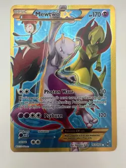 Mewtwo EX 163/162 | XY BreakThrough | Secret Rare | LP | Pokemon TCG - Image 1