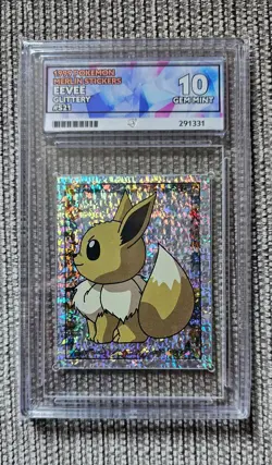 Merlin stickers pokemon eevee weezing exeggutor ace 10 pikachu gold ace 9 bundle - Image 5
