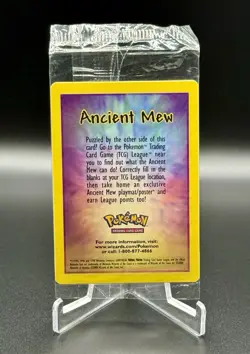 Pokemon TCG Ancient Mew SEALED Movie Promo WOTC Vintage Free Shipping - Image 1
