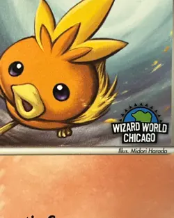 Pokemon TCG- Torchic Wizard World Chicago Rare Promo 2005 Ex Emerald #69 -NM - Image 2