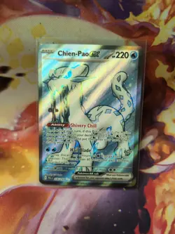 Pokemon Paldea Evolved CHIEN-PO EX #236/193 Double Rare NM Rare Hard to Find - Image 1