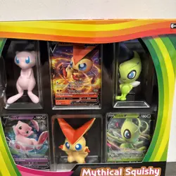 Nintendo Pokemon TCG Mythical Squishy Premium Collection Evolving Skies 820650809736 - Image 3