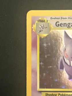 1999 Pokemon Fossil Base Set Holo Rare Gengar Card WOTC 5/62 - Image 5
