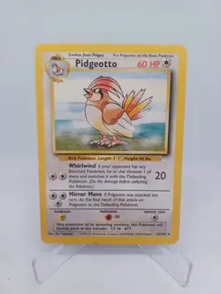 Pidgeotto 22/102 Pokemon TCG - Base Set Card Vintage - Image 1