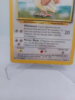 Pidgeotto 22/102 Pokemon TCG - Base Set Card Vintage - Image 2
