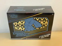 Pokemon Center Elite Trainer Box Plus ETB: Crown Zenith Sealed - Image 1