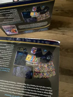 Pokemon Phantasmal Flames Pokemon Center Elite Trainer Box ETB Set of 2 Damaged* - Image 2