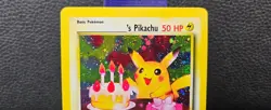 2000 POKEMON PROMO BLACK STAR #24 BIRTHDAY _________'s PIKACHU-HOLO (LP-MP) - Image 2