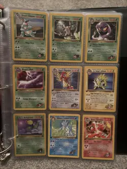 Pokemon 1st Edition Gym Challenge Near Complete Non Holo Set - Image 1