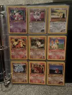 Pokemon 1st Edition Gym Challenge Near Complete Non Holo Set - Image 5