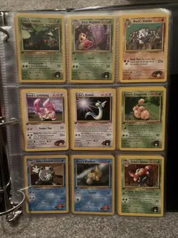 Pokemon 1st Edition Gym Heroes Near Complete Non Holo Set - Image 3