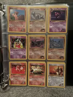 Pokemon 1st Edition Gym Heroes Near Complete Non Holo Set - Image 5