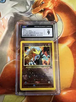 Entei #34 Black Star Promo CGC Graded 9 Pokemon TCG - Image 1