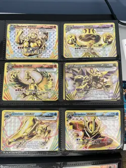 Pokemon TCG Hyper Rare Break Cards Set of 6 - Image 1