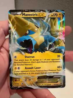Pokemon TCG Manectric EX - 23/119 - Ultra Rare XY: Phantom Forces NM 1224#253 - Image 1