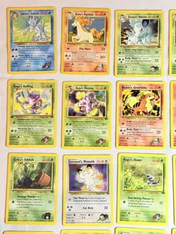 Vintage WOTC Gym Challenge Pokemon Card Lot Of 29 NM/LP - Image 2