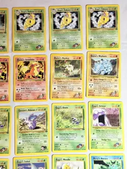 Vintage WOTC Gym Challenge Pokemon Card Lot Of 29 NM/LP - Image 3