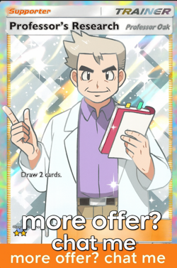 (ENG) Professor's Research (Oak) - Pokemon TCG Pocket PTCGP - Image 1