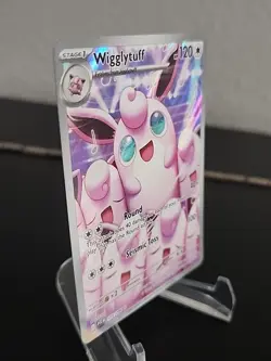 Pokemon, Wigglytuff, #105/094, Illustration Rare, Phantasmal Flames, New PULL - Image 3