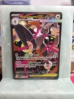 Pokemon Phantasmal Flames Mega Lopunny ex Special Illustration Rare 128/094 MINT - Image 1