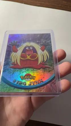 2000 Topps Pokemon TV Animation Edition Series 3 Rainbow Holo Foil #124 Jynx - Image 3