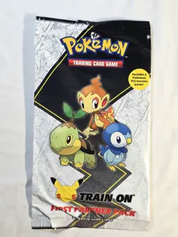Pokemon TCG: Sinnoh First Partner Pack: 3 Jumbo Cards 2 Boosters sealed 820650829659 - Image 1