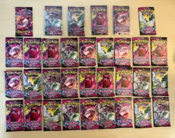 Lot of 33 Pokemon TCG Sword & Shield Fusion Strike Booster Packs SEALED - Image 1