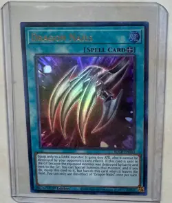 Yu-Gi-Oh! Dragon Nails Ultra Rare Spell BLCR-EN003 1st Edition - Image 1