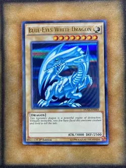 Yugioh Blue-Eyes White Dragon DUSA-EN043 Ultra Rare 1st Ed NM - Image 1