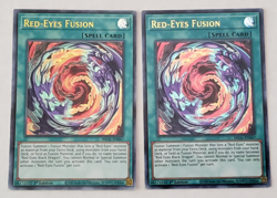 Yu-Gi-Oh Red-Eyes Fusion 1st Edition Ultra Rare BROL-EN067 -- 2 card lot - Image 1