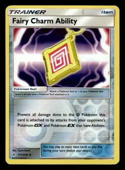 Pokemon Fairy Charm Ability 171/214 Unbroken Bonds Reverse Holo Card - Image 1