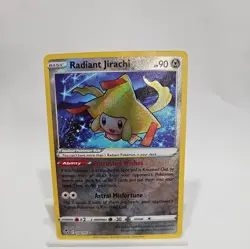 Pokemon Card Radiant Jirachi 120/195 Silver Tempest Textured Alt Art Holo - Image 1