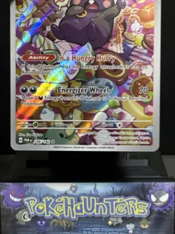 Pokemon Card Morpeko 206/182 Paradox Rift Illustration Rare Light Play - Image 3