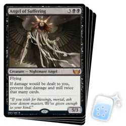 ANGEL OF SUFFERING X4 Streets Of New Capenna SNC Magic MTG MINT CARD - Image 1