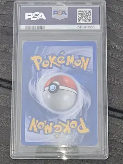 PSA 7 Holo Kingdra 2000 Neo Genesis Pokemon TCG Card - Image 2