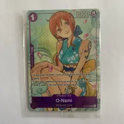 O-Nami (Illustration Box Vol.1) OP05-062 One Piece Promotion Cards Foil SEALED - Image 1