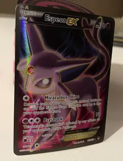 Espeon EX (Full Art) 117/122 Ultra Rare Holo Breakpoint Pokemon Card Rare 2016 - Image 4