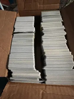 Pokemon Huge Lot English Over 1200 Cards/ Holos Reverse As Well. Near Mint - Image 1