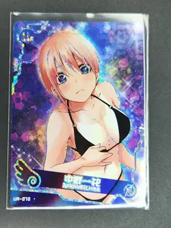 Ichika Nakano Quintuplets Goddess Story UR Holo Foil Card Waifu NM CCG Anime - Image 1