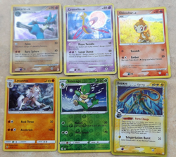 POKEMAN CARD LOT OF SIX FOIL - Image 1