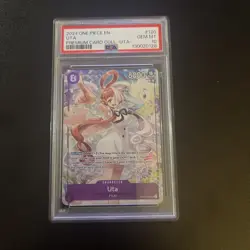 One Piece Uta Premium Card Collection Op02-120 Psa 10 - Image 1