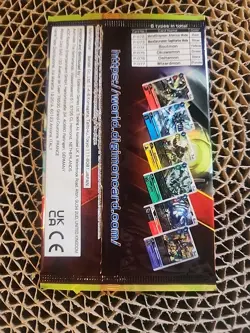 DIGIMON - UPDATE PACK - 2 CARDS PER PACK FACTORY SEALED 2022 English - Image 2