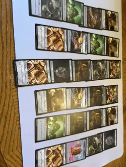 MTG Magic the Gathering 25 Count Food Tokens Lot - Image 1